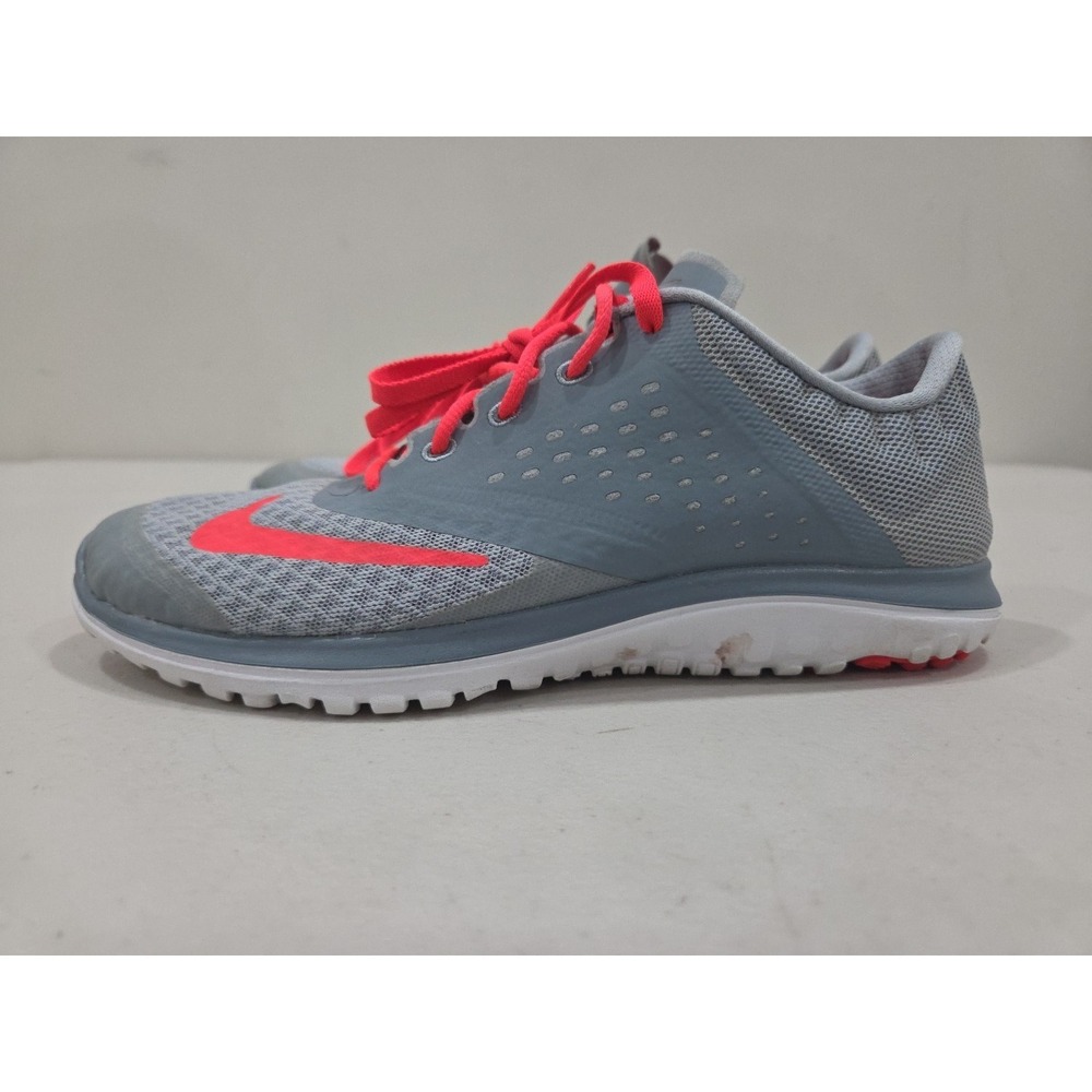 Nike Shoes Womens 7.5 FS Lite Run 2 Athletic Sneakers 684667-003 Gray Mesh - Picture 3 of 10